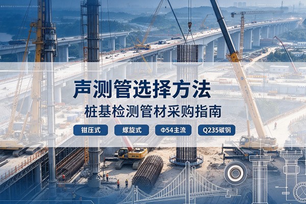 新会声测管选型标准