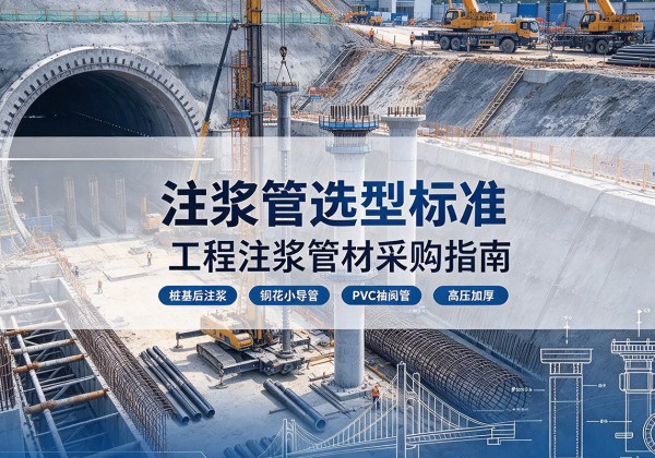 新会注浆管选型标准